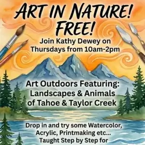 Art-in-Nature Workshop at Taylor Creek Visitor Center