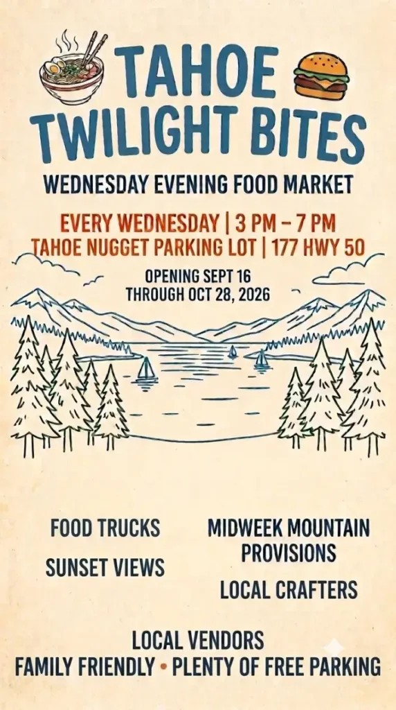 Tahoe Twilight Bites Food Market