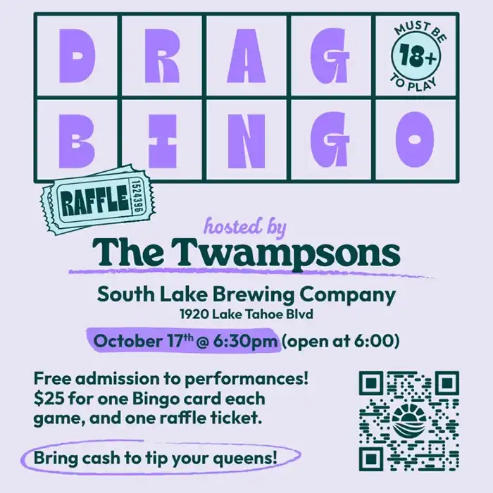 Drag Bingo at South Lake Brewing Co