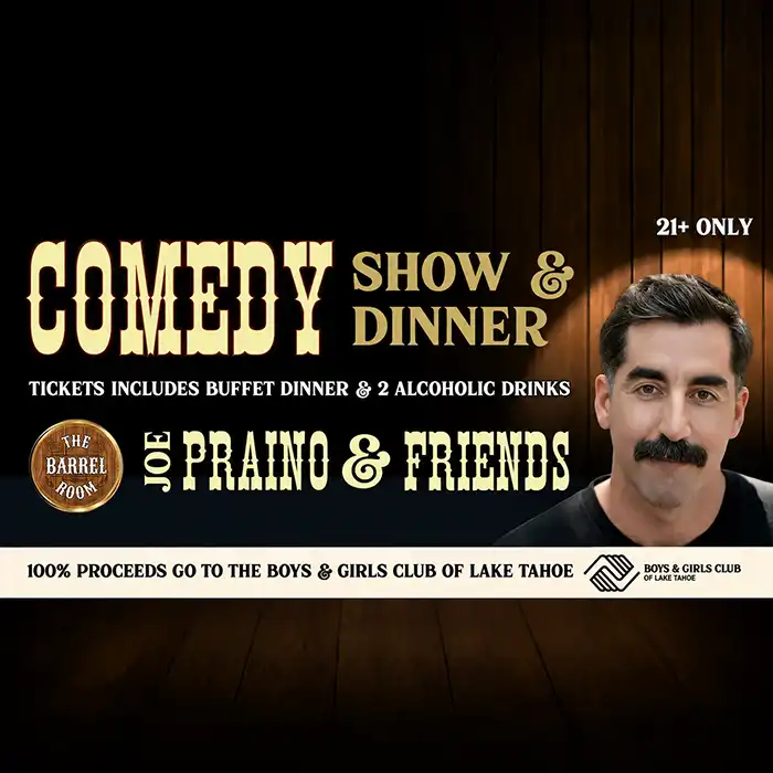 Joe Praino & Friends: Comedy Show & Dinner