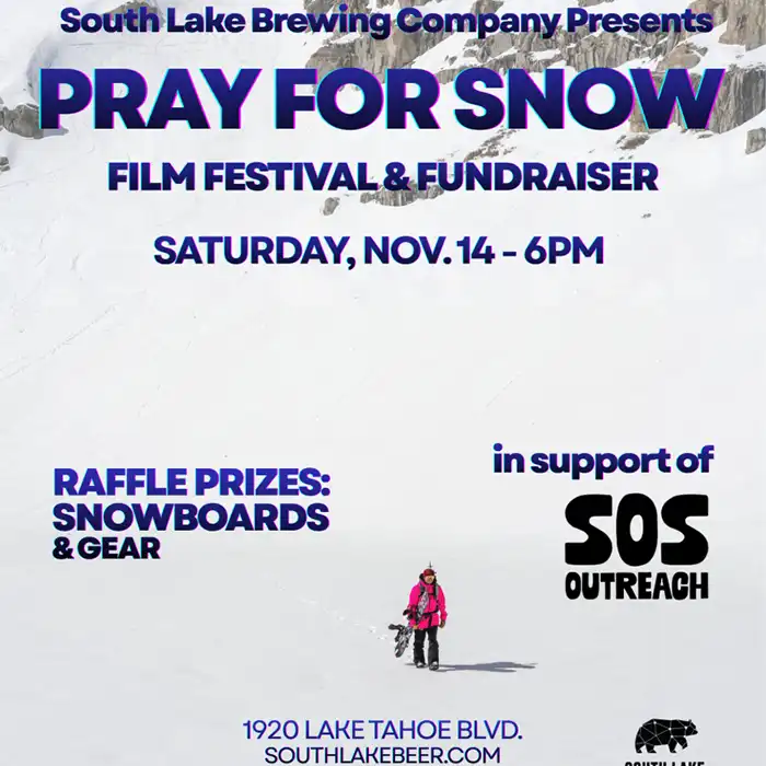Pray for Snow Film Festival 2026 at South Lake Brewing Co