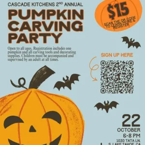 Pumpkin Carving Party at Cascade Kitchens